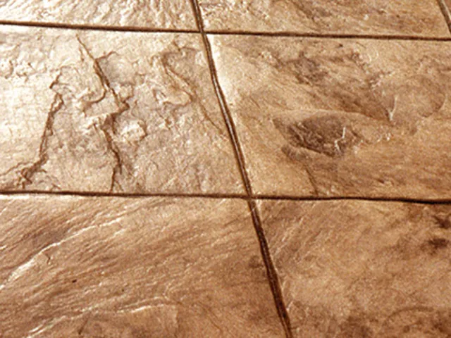 12x12 Cut Stone stamped concrete pattern