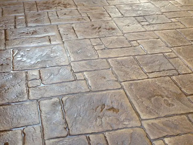 Tuscany Stone stamped concrete pattern